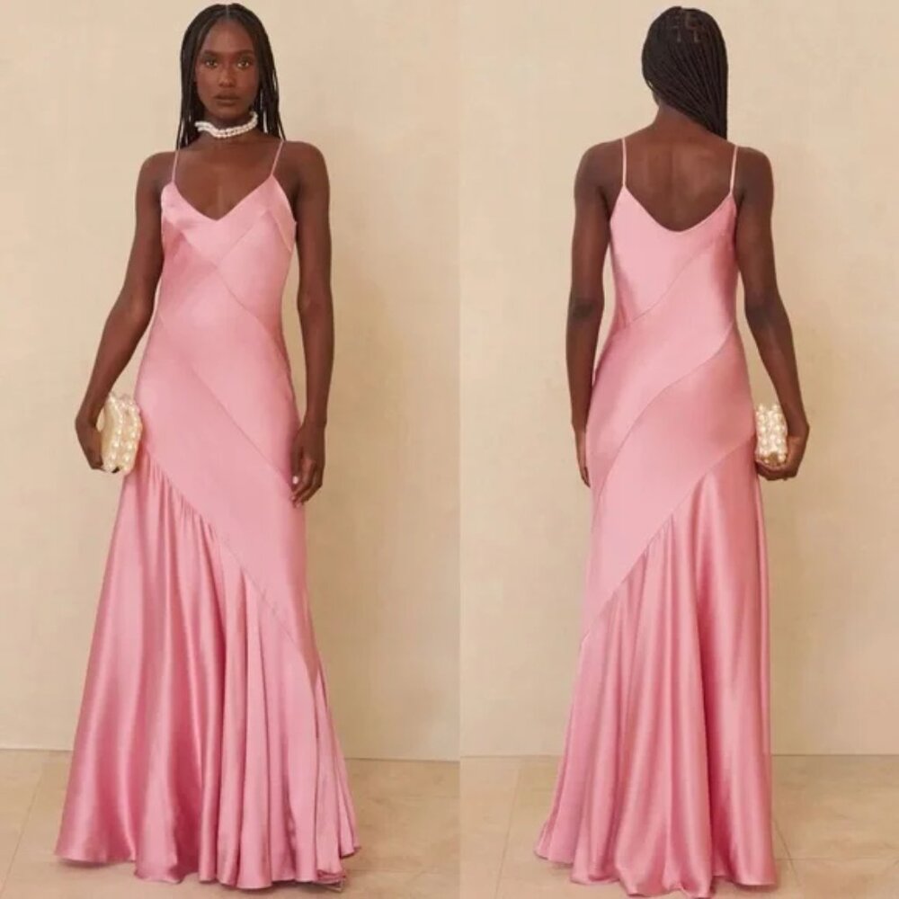 Cult Gaia Chrissy Gown - Shell Pink - Size Small